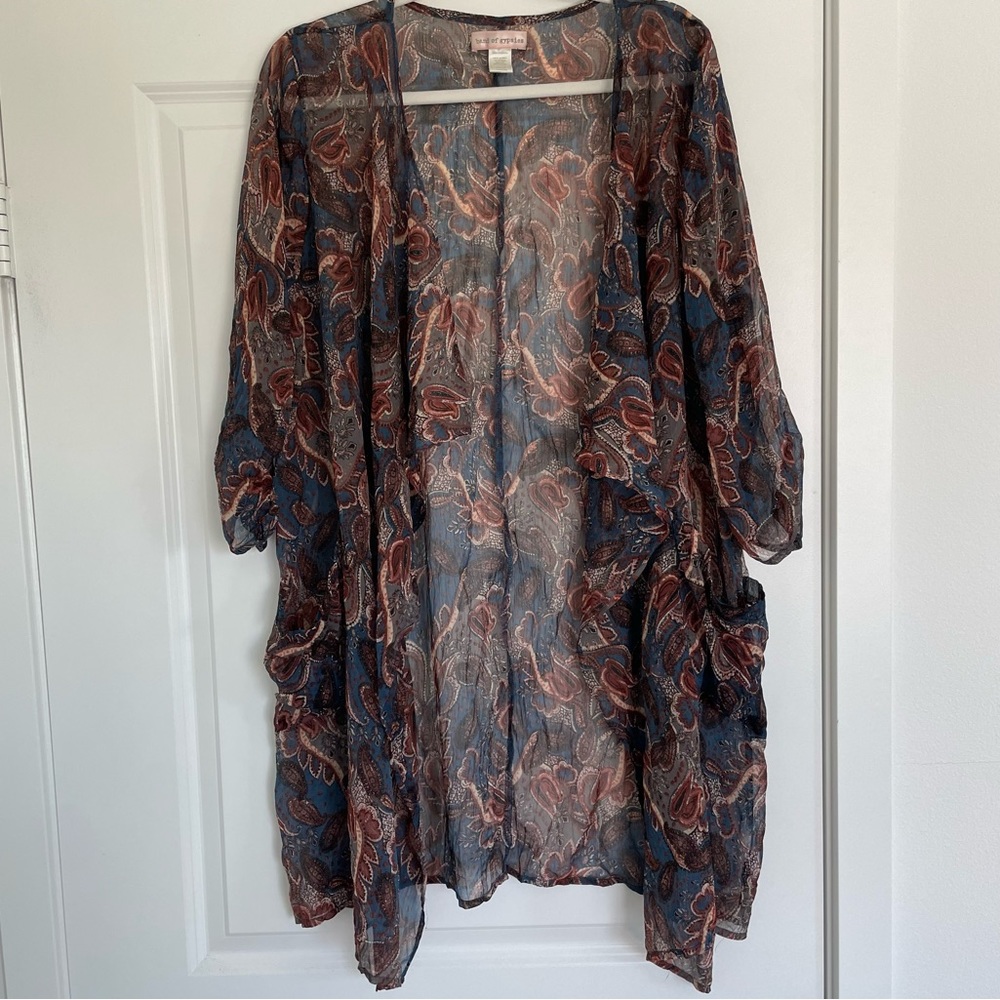 Boho oversized kimono cardigan - M/L